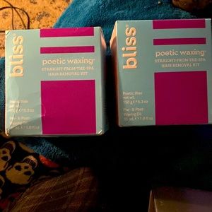 COPY - Bliss Poetic Waxing  unopened. Price is for both